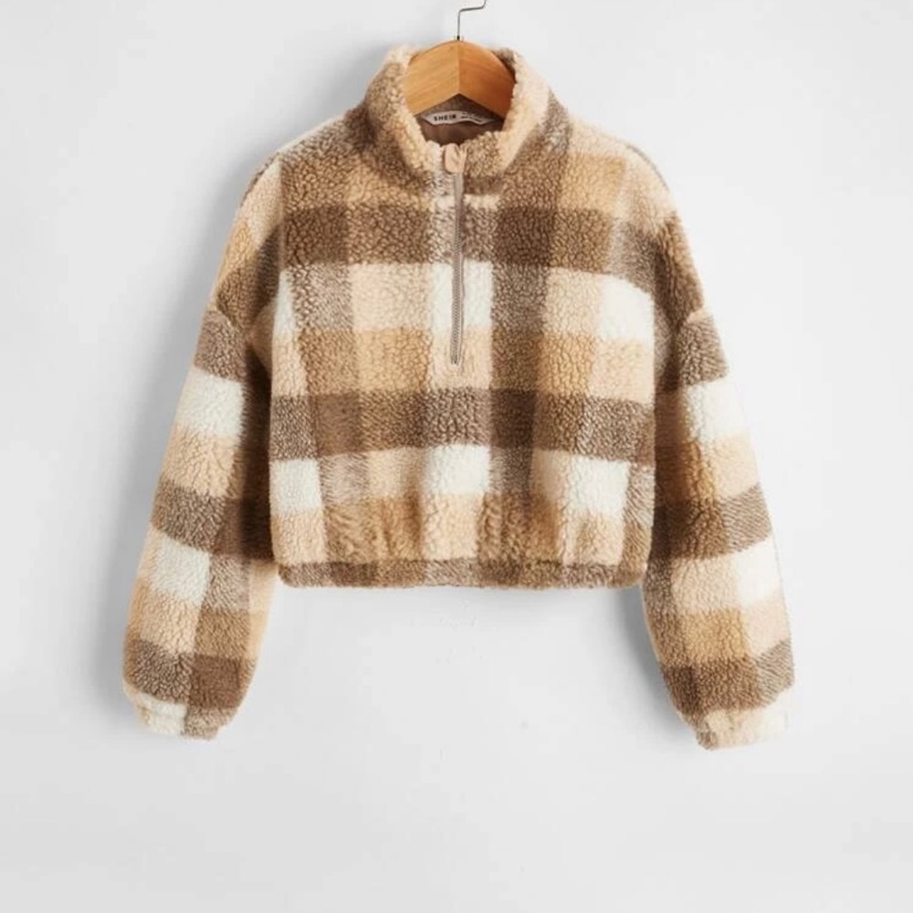 Shein crop toddler sweater